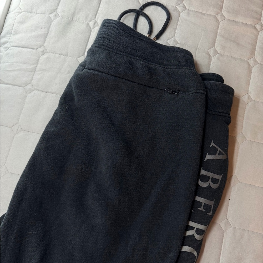 Abercrombie & Fitch Jogger Sweatpants with Side Logo - Picture 4 of 6